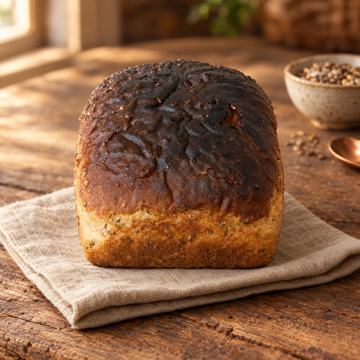 Gudeliai Bread with Hemp Seeds