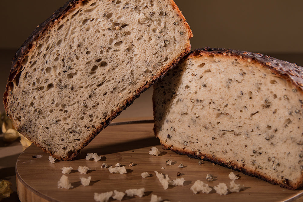Gudeliai Bread with Hemp Seeds